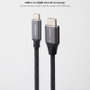 Nanocable Cable USB-C a HDMI 2.0 4K 60Hz 1.8m Negro